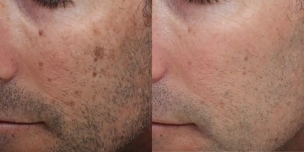 moxi laser resurfacing before and after photos by revitalize skinmd in waco tx